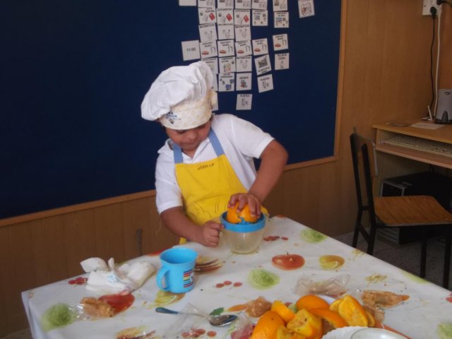 Pastelitos de naranja